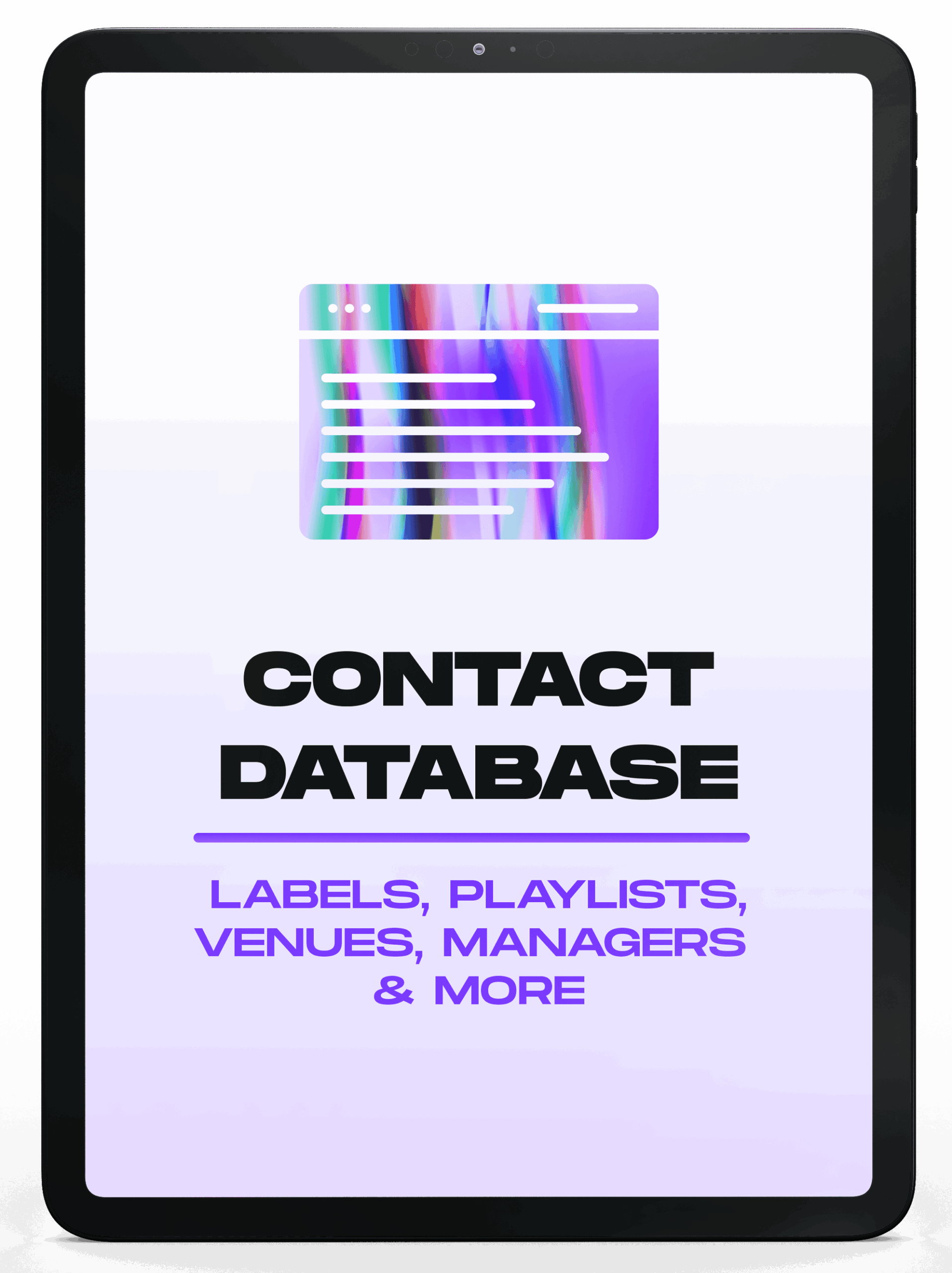 iPad-contact-database